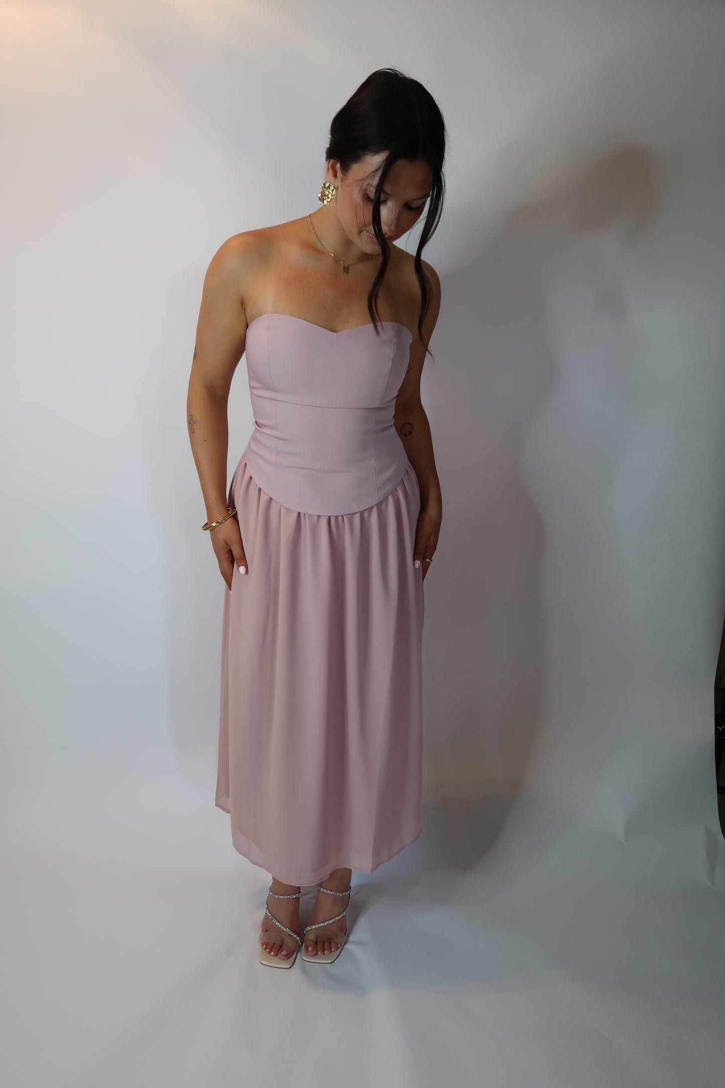 Cecelia Dress - Mauve