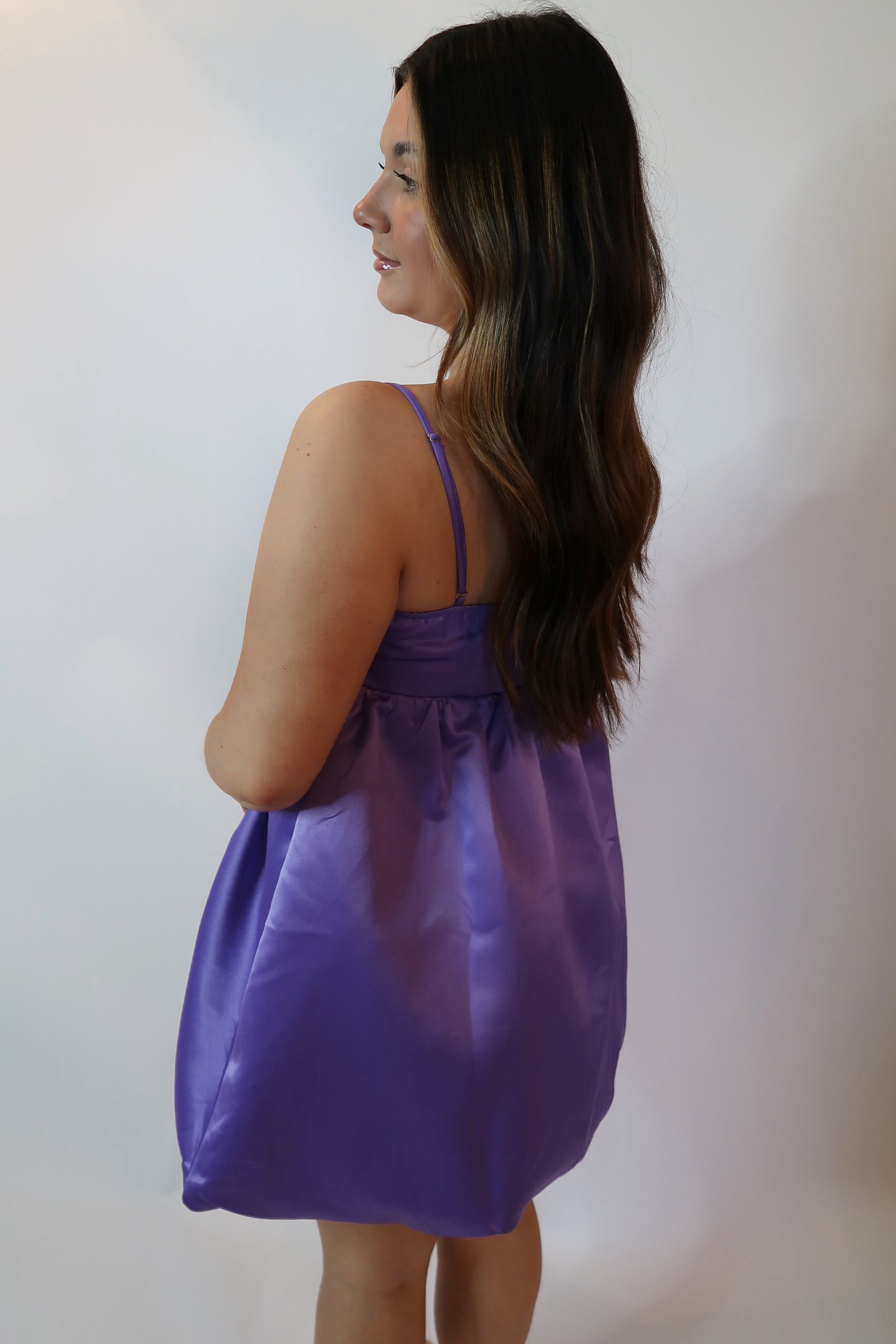 Mesmerize Dress - Purple