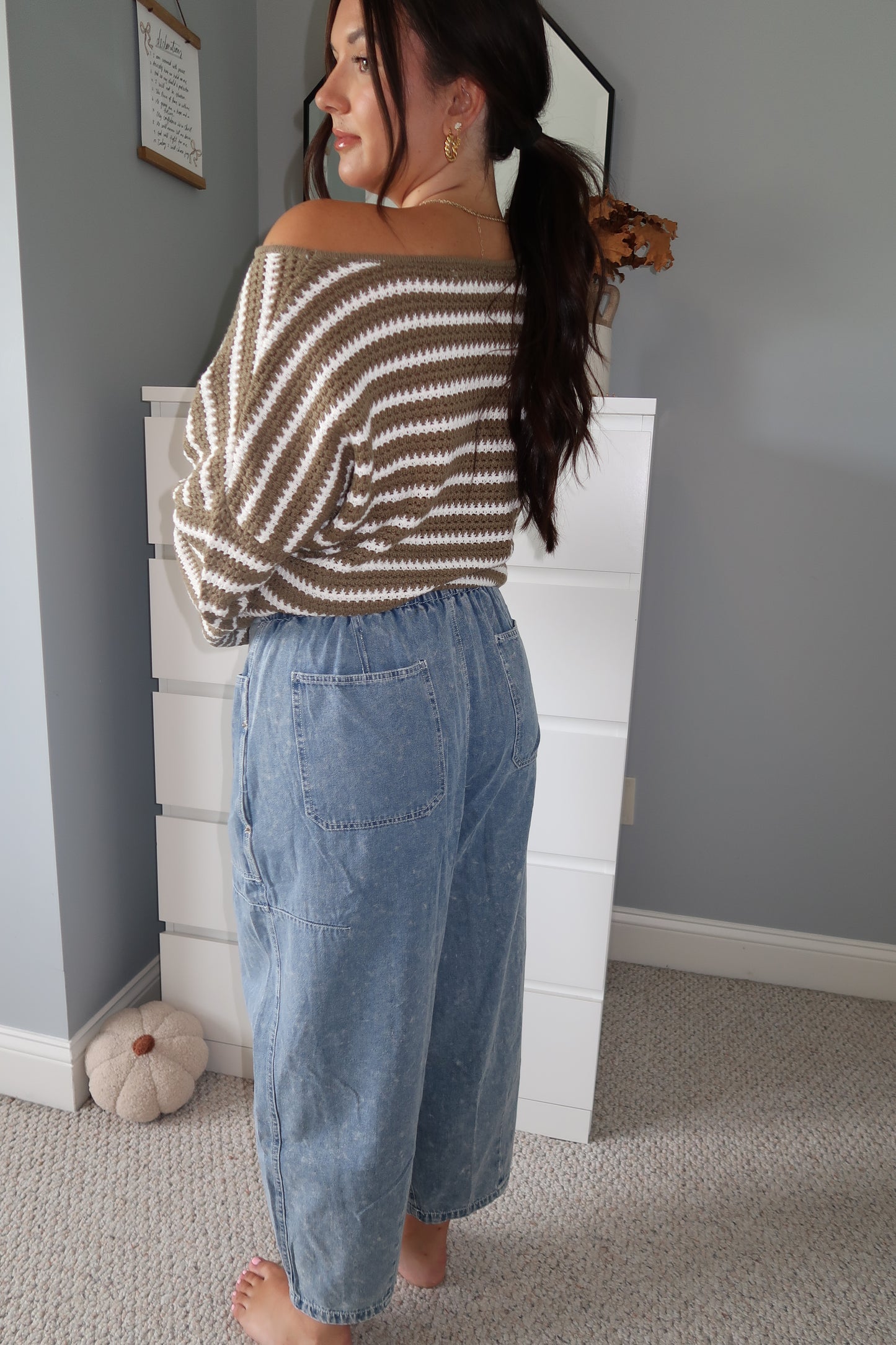 Dream Big Mid Rise Jeans - Medium Denim