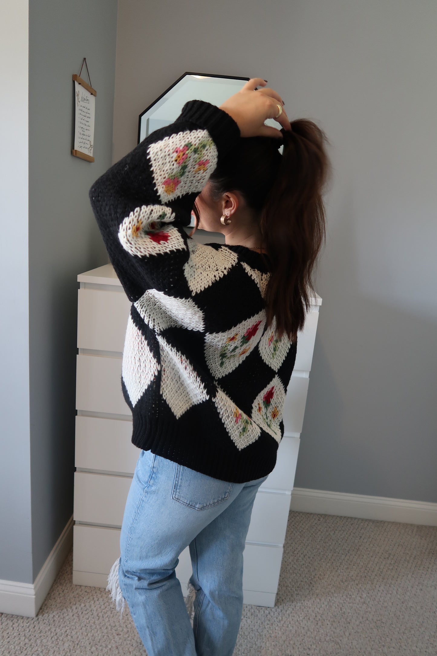 Pickin' Petals Sweater