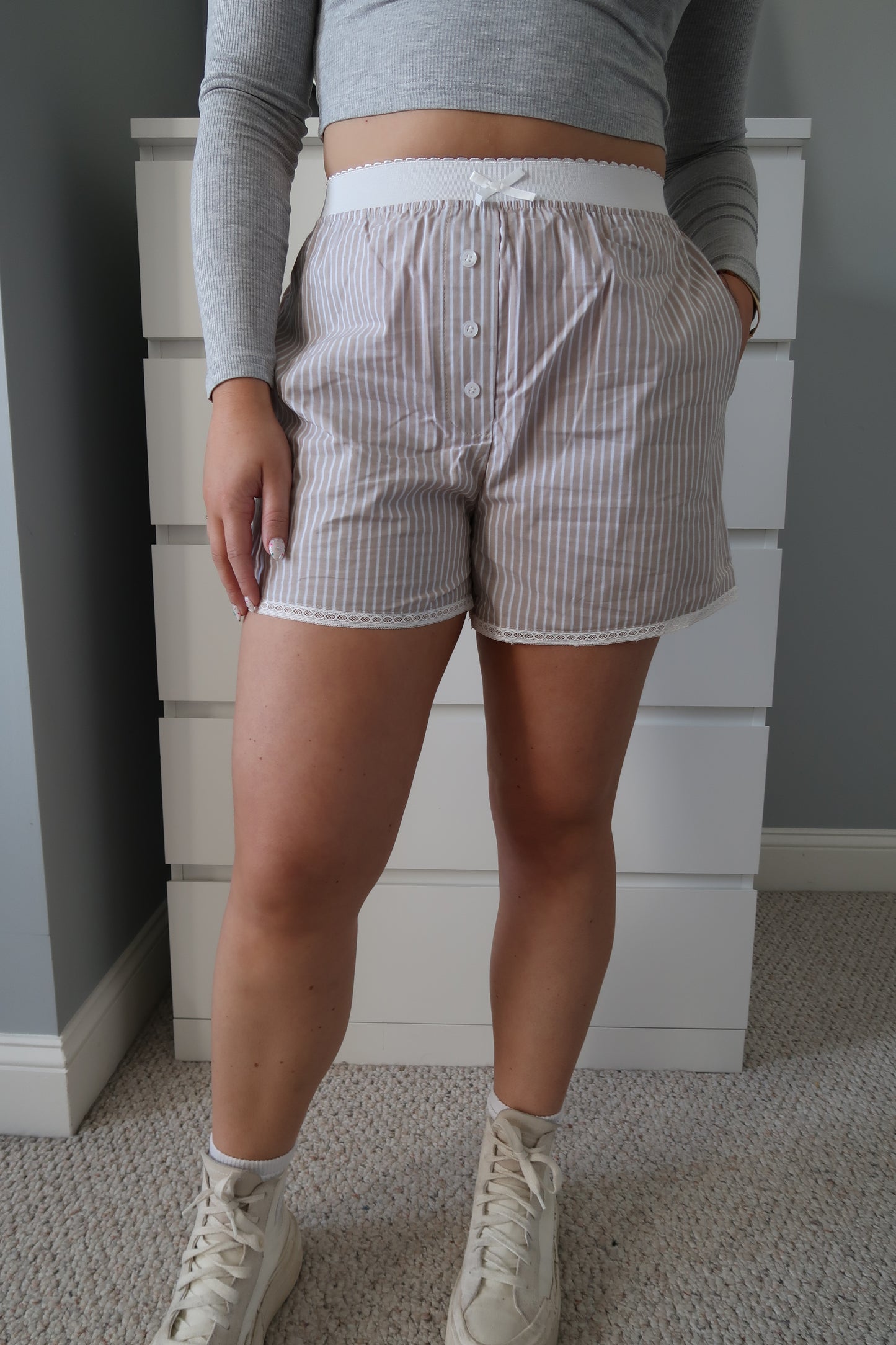 Drew Striped Boxer Shorts