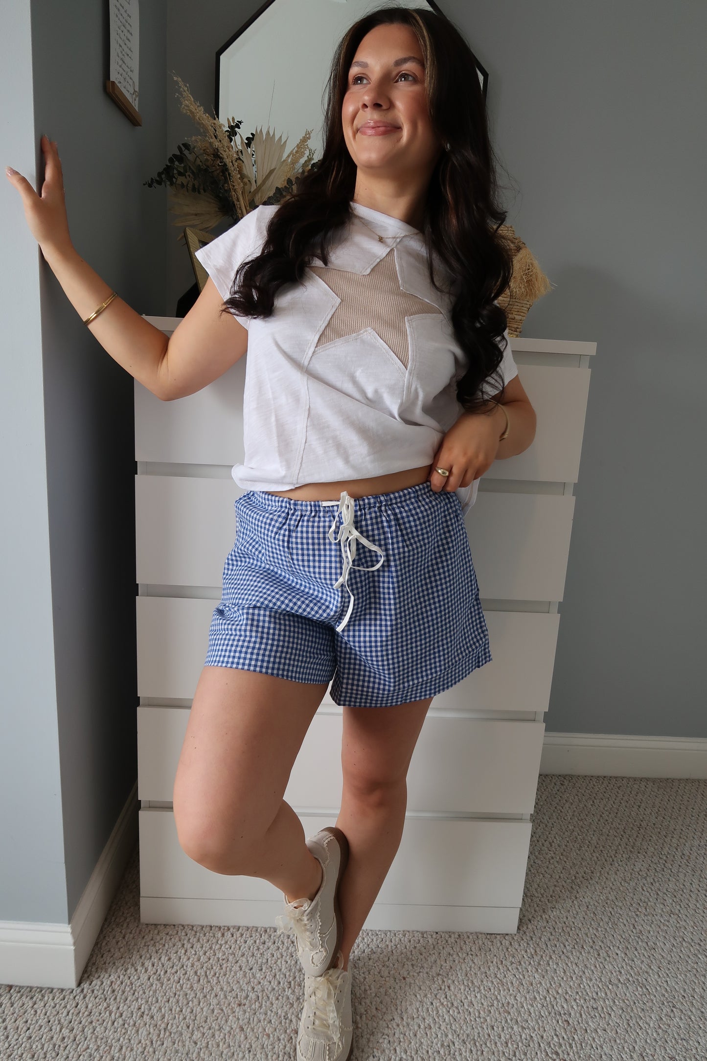 Beachside Gingham Shorts