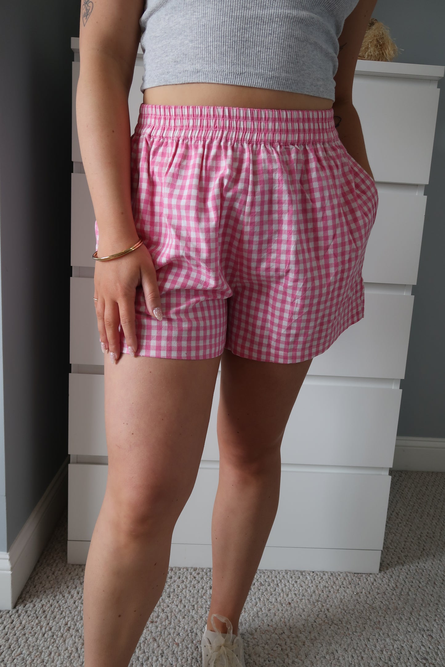 Emory Gingham Shorts