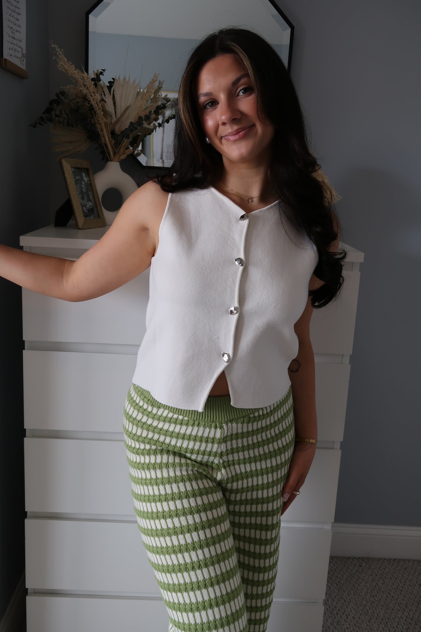 Fresh Start Vest Top - White