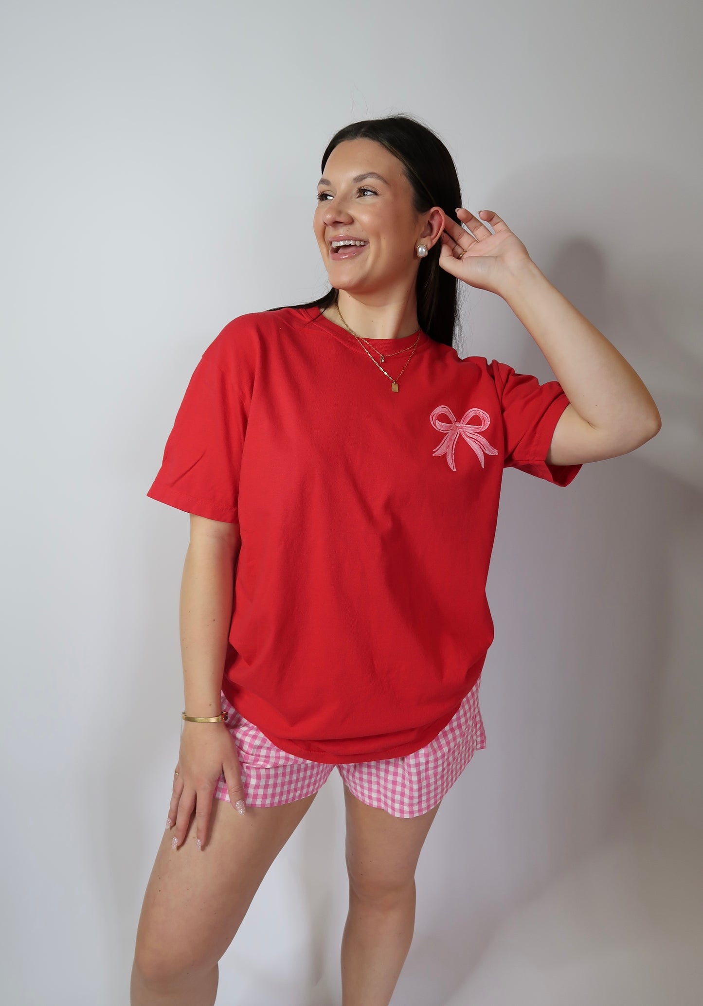 Who He Says I Am Tee - Red