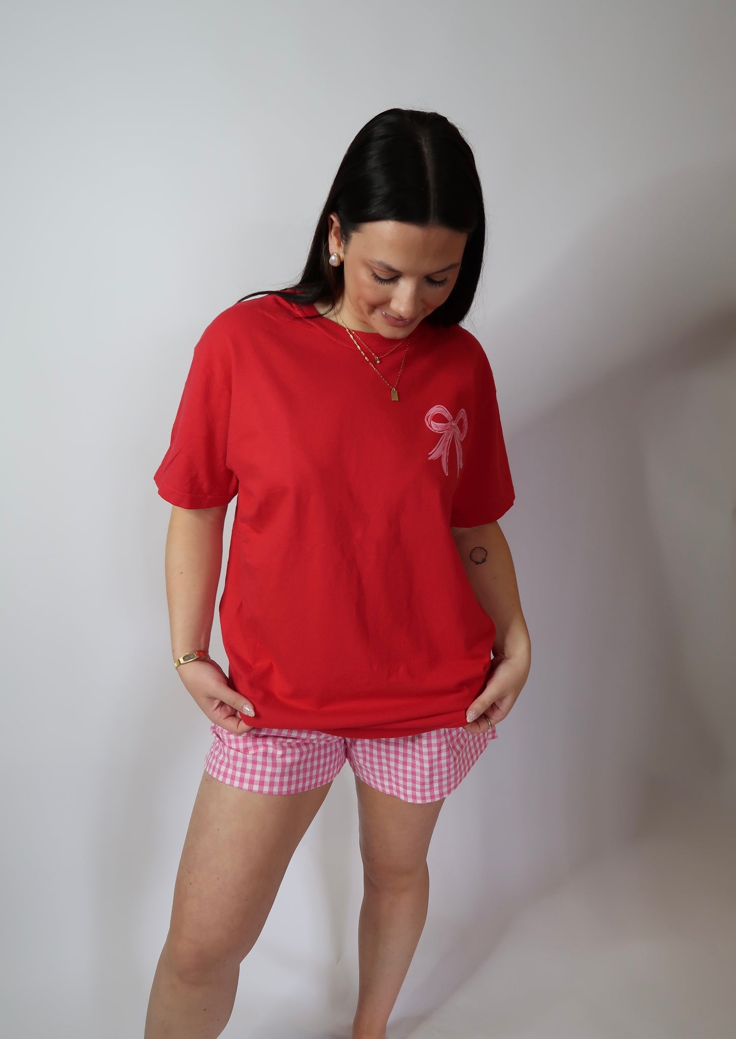 Who He Says I Am Tee - Red