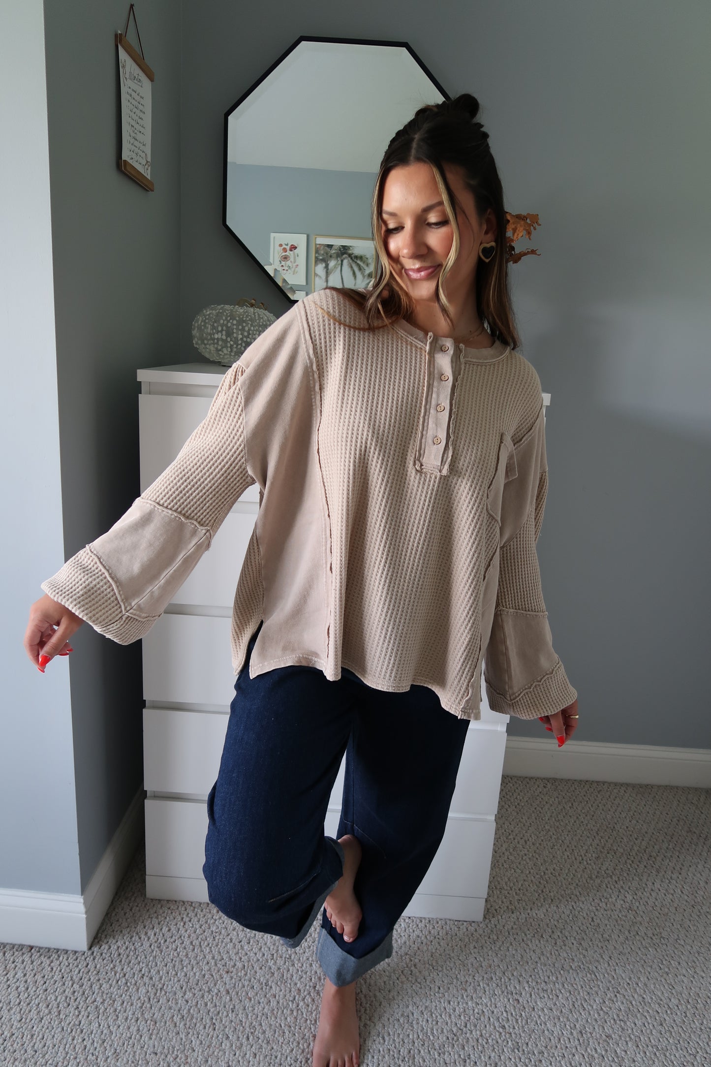 Alex Henley Top - Tan