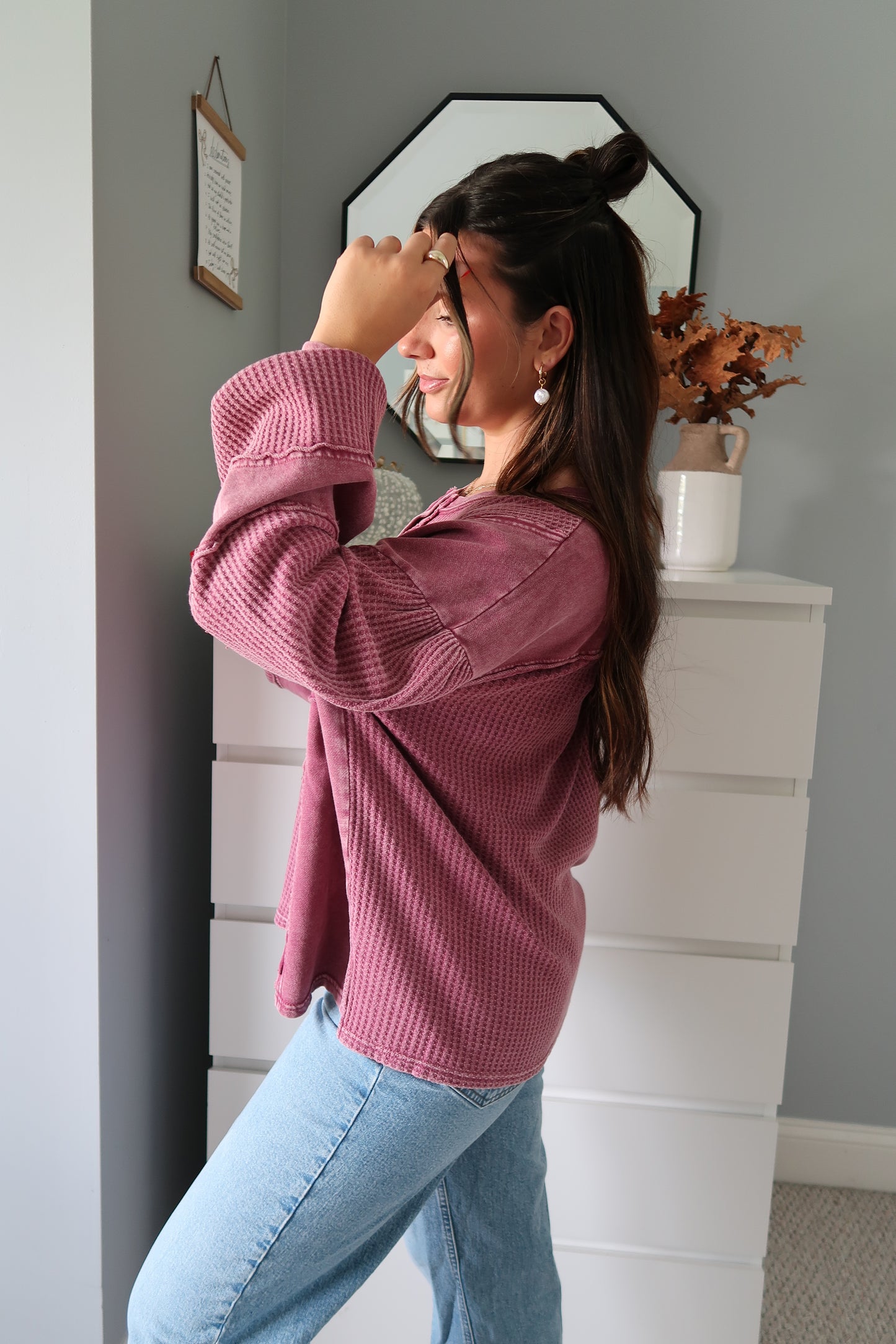 Alex Henley Top - Berry