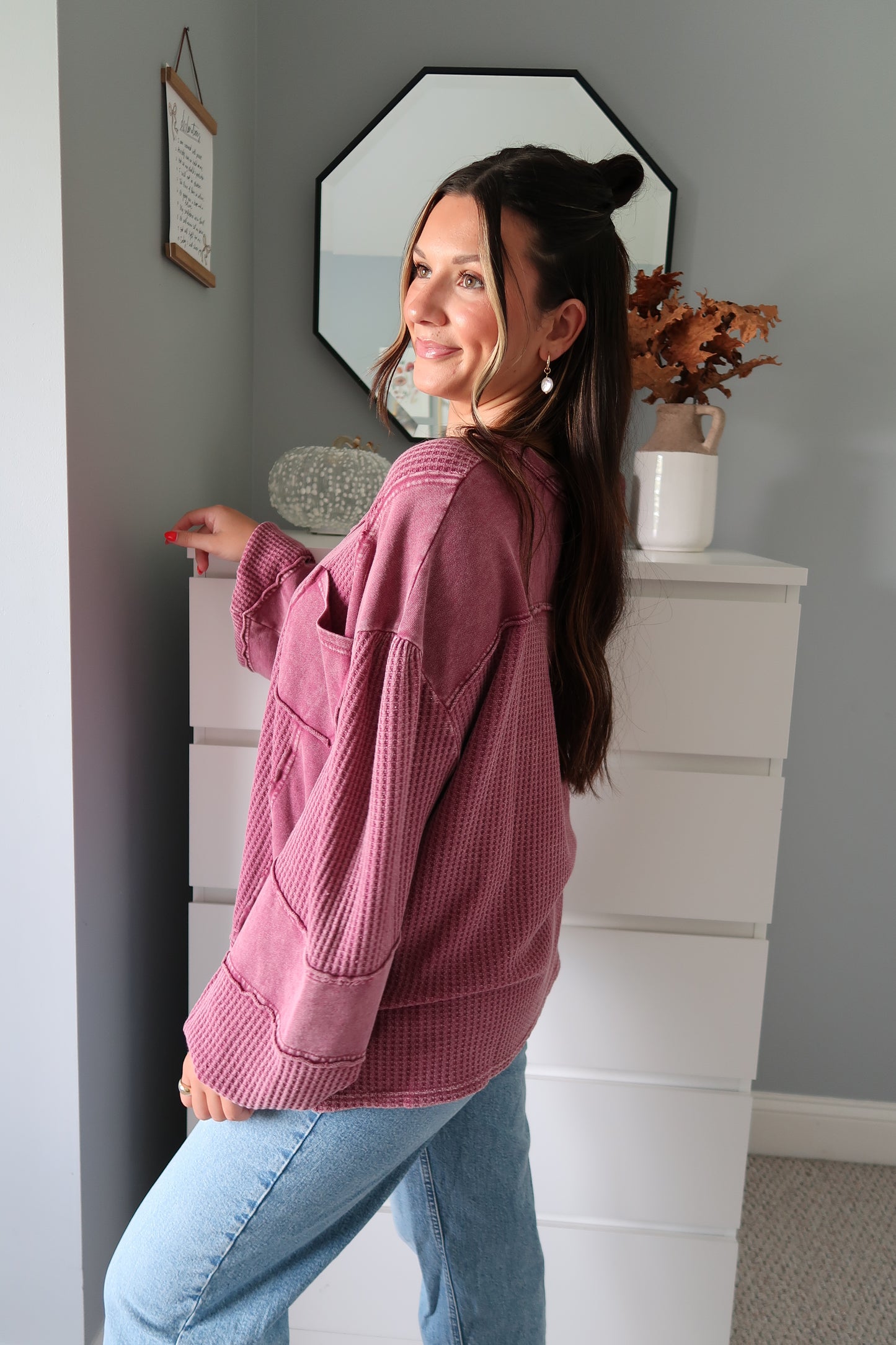 Alex Henley Top - Berry