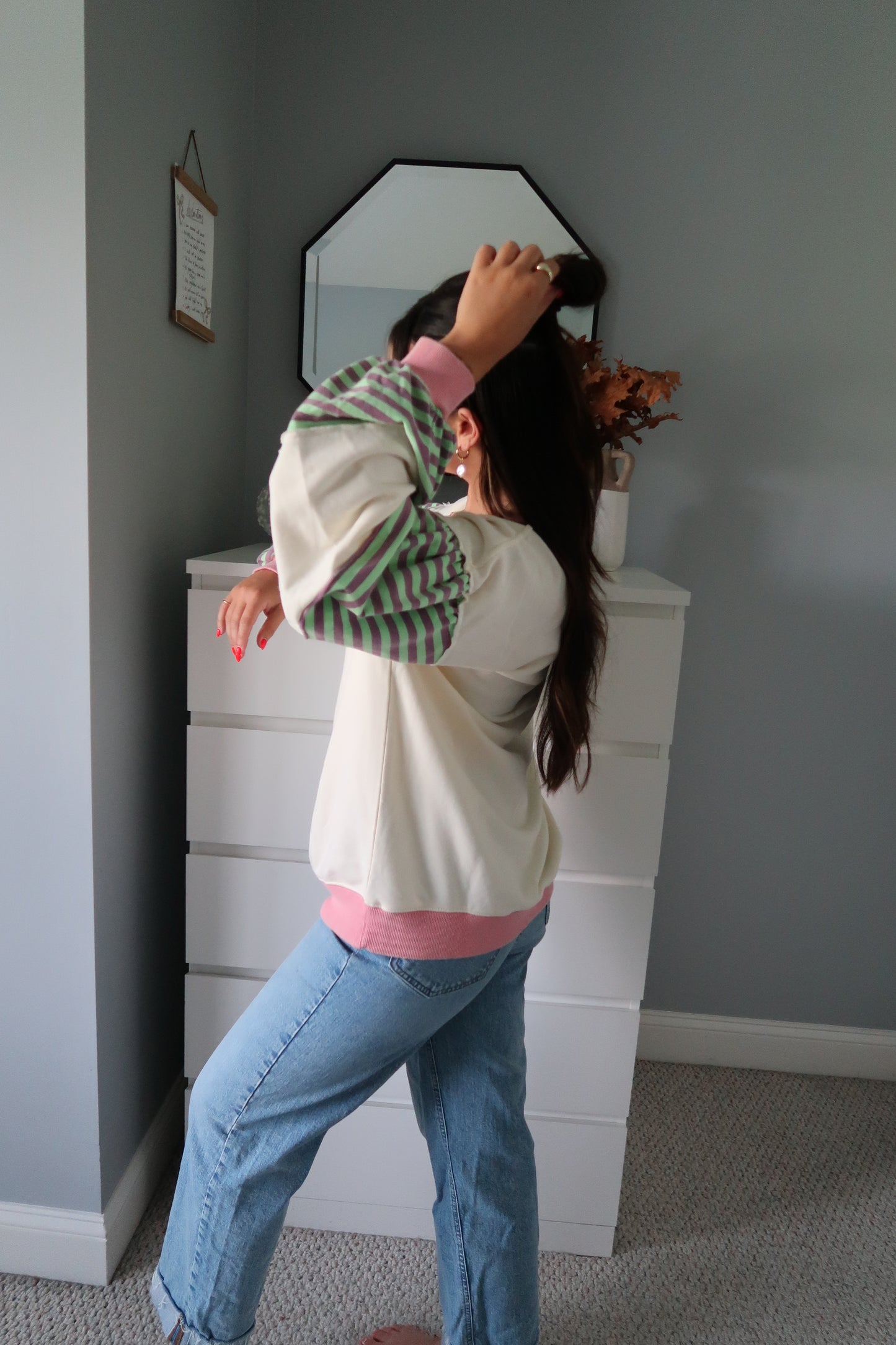 Frankie Striped Pullover