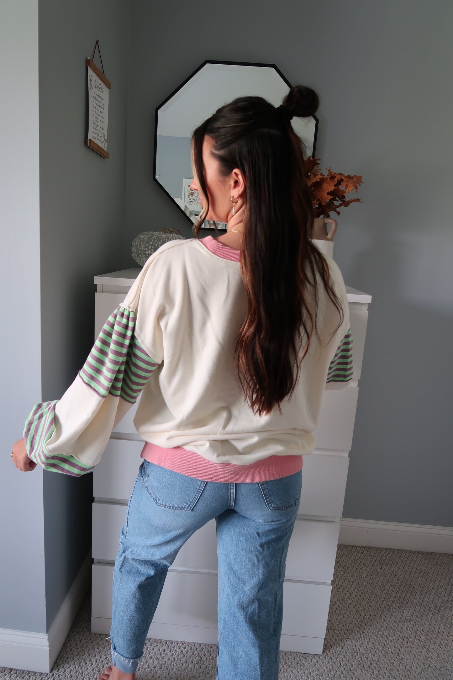 Frankie Striped Pullover