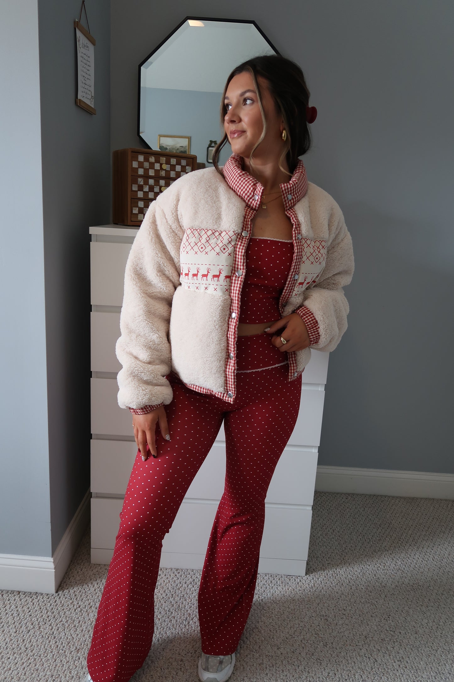 Tis The Season Sherpa Jacket