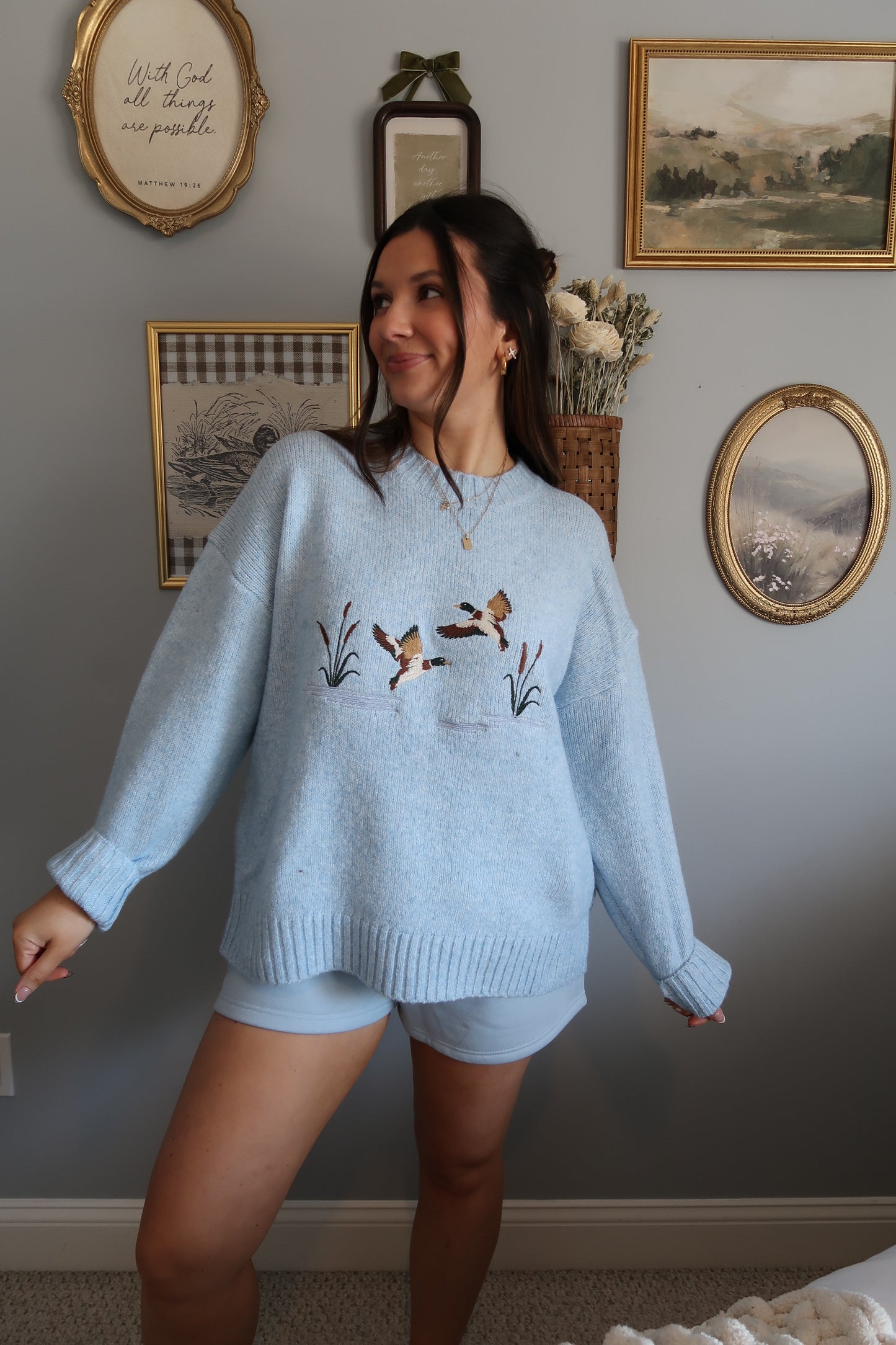 Mabel Sweater - Blue