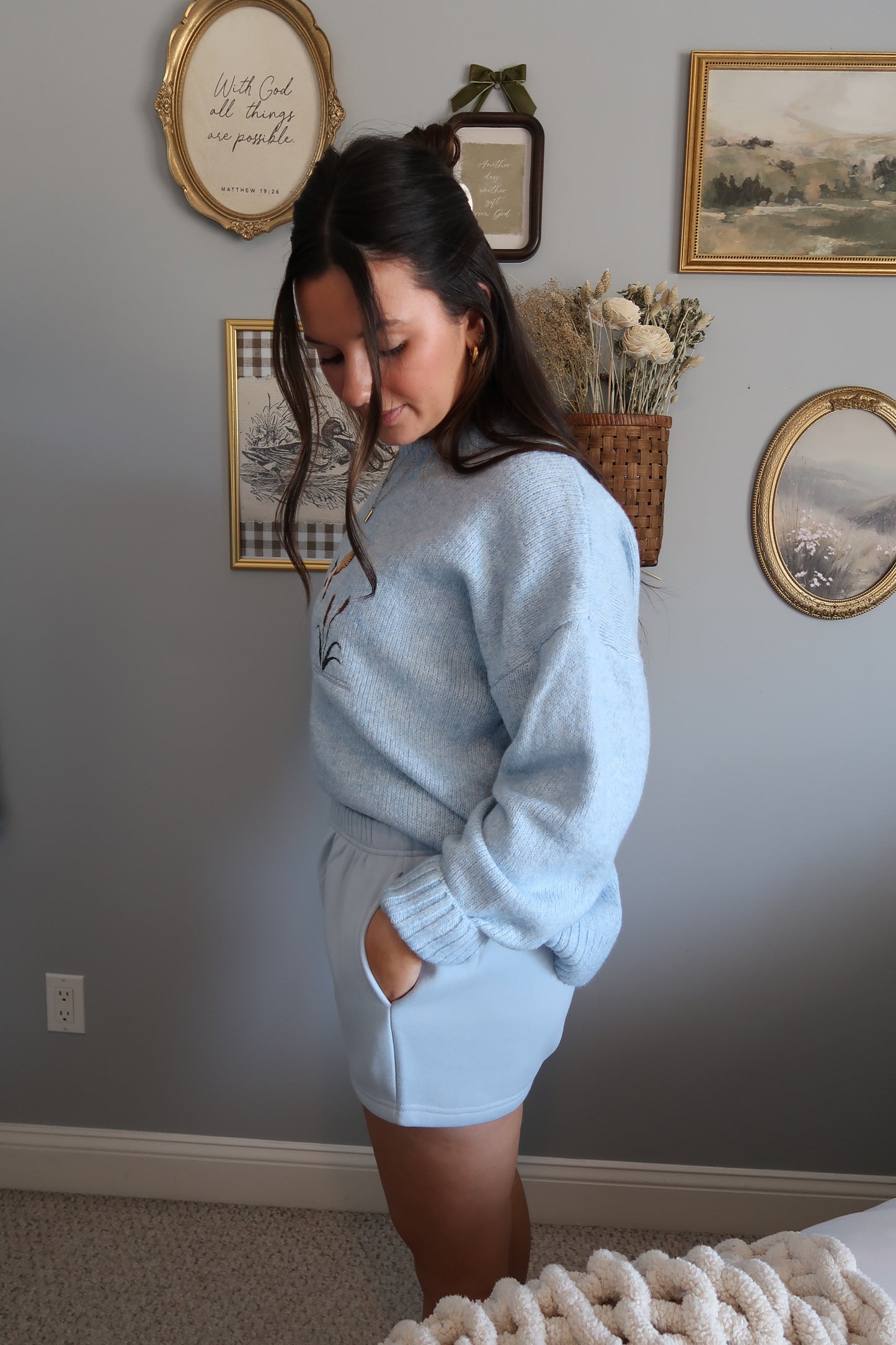 Summer Blues Shorts - Blue