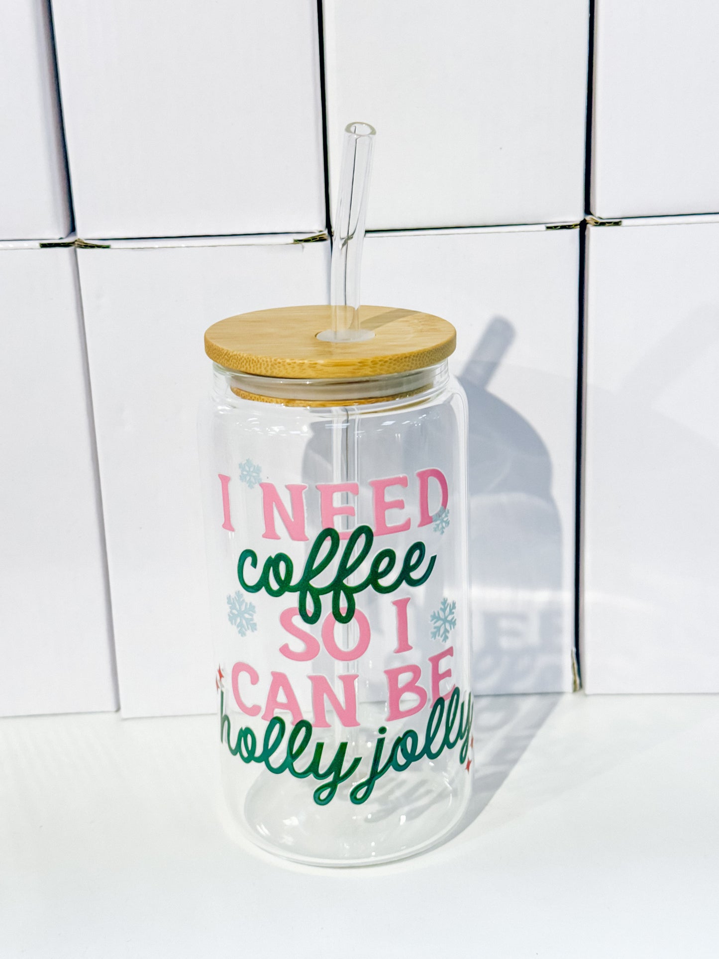 Christmas Graphic Coffee Cup