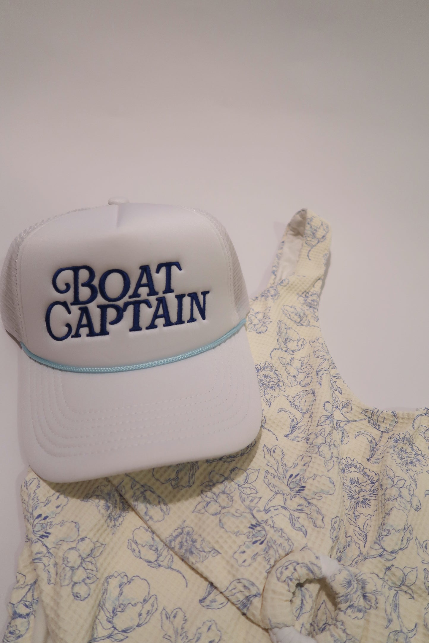 Boat Captain Hat - White