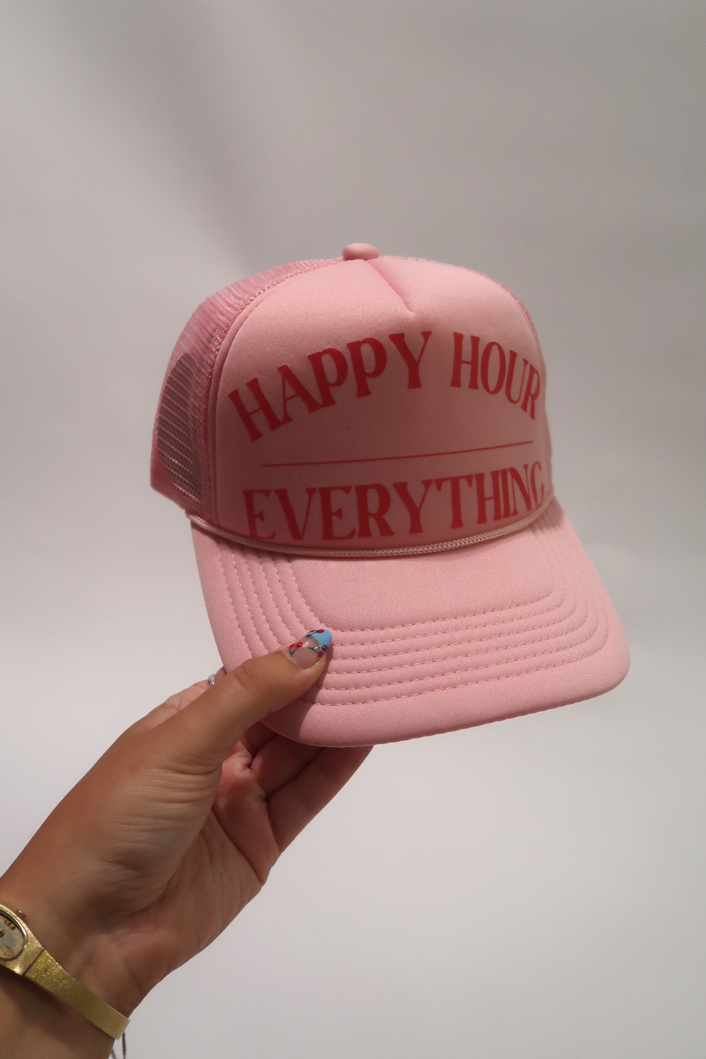 Happy Hour Hat - Pink