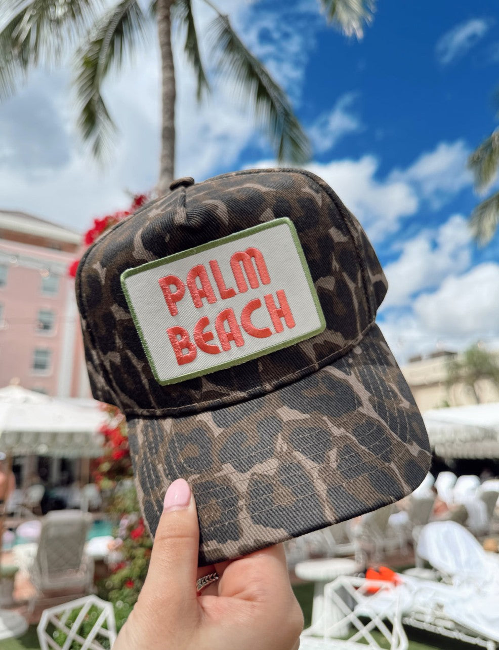 Palm Beach Hat - Leopard