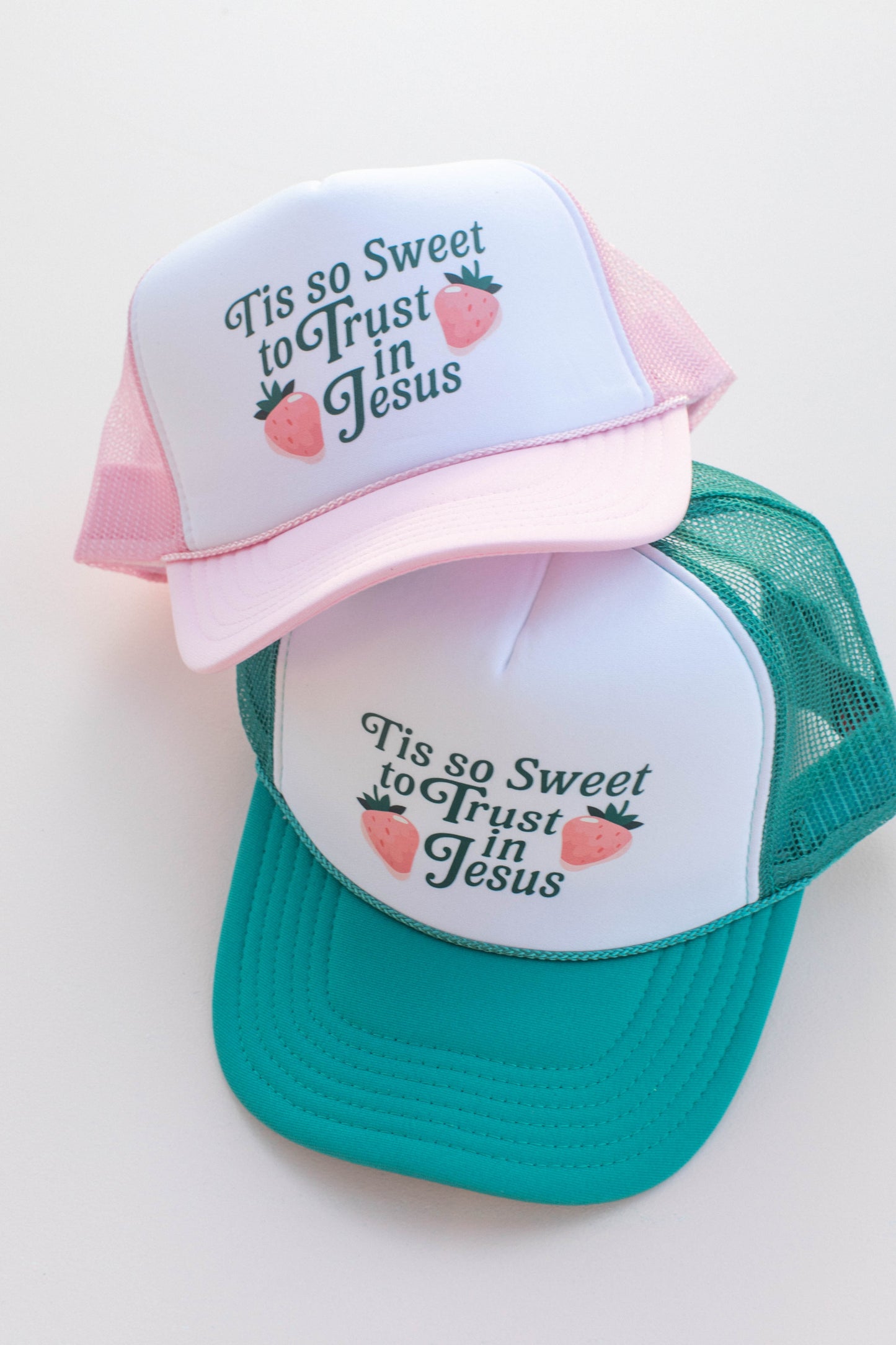 Trust In Him Strawberry Hat