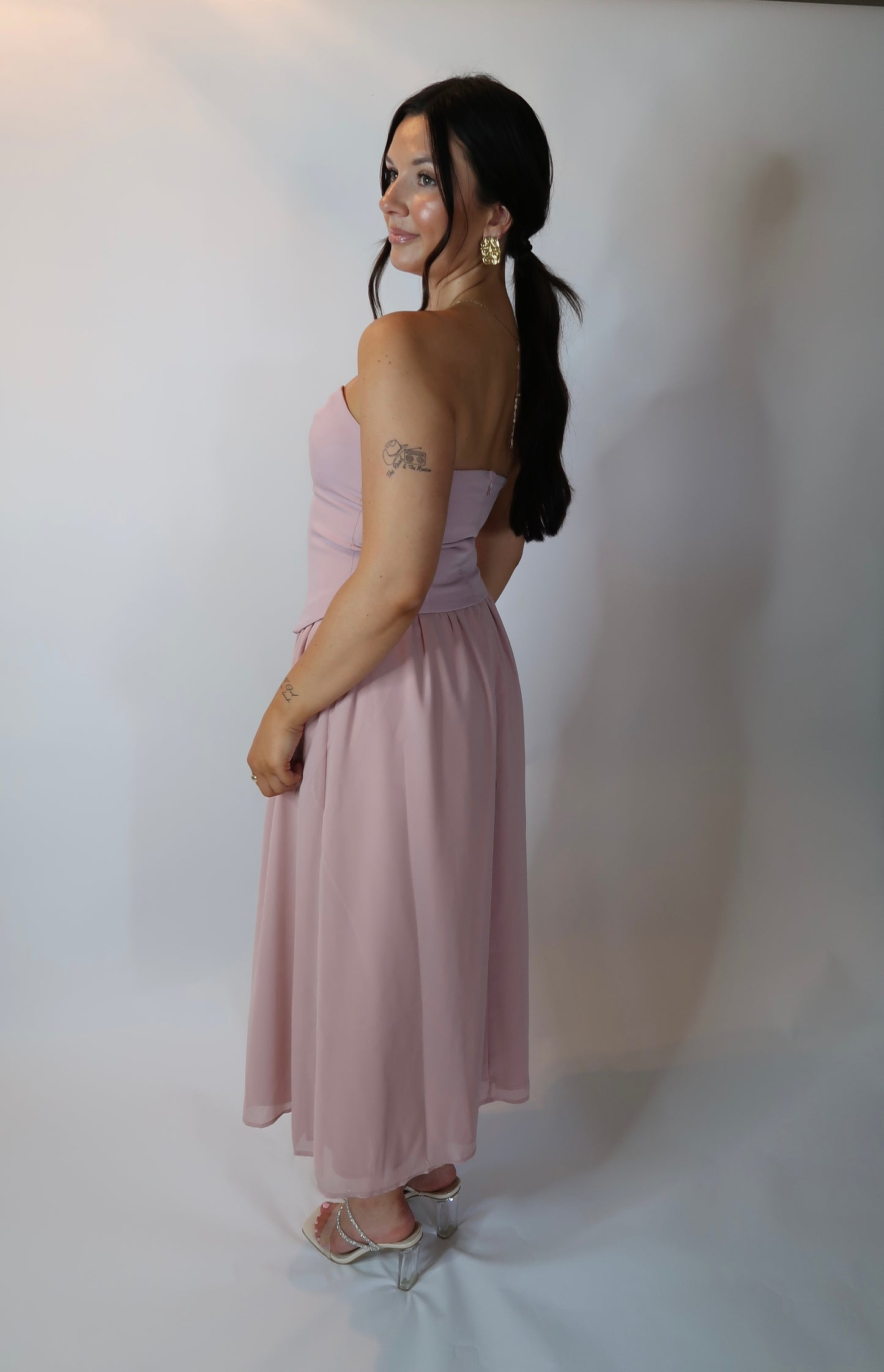 Cecelia Dress - Mauve