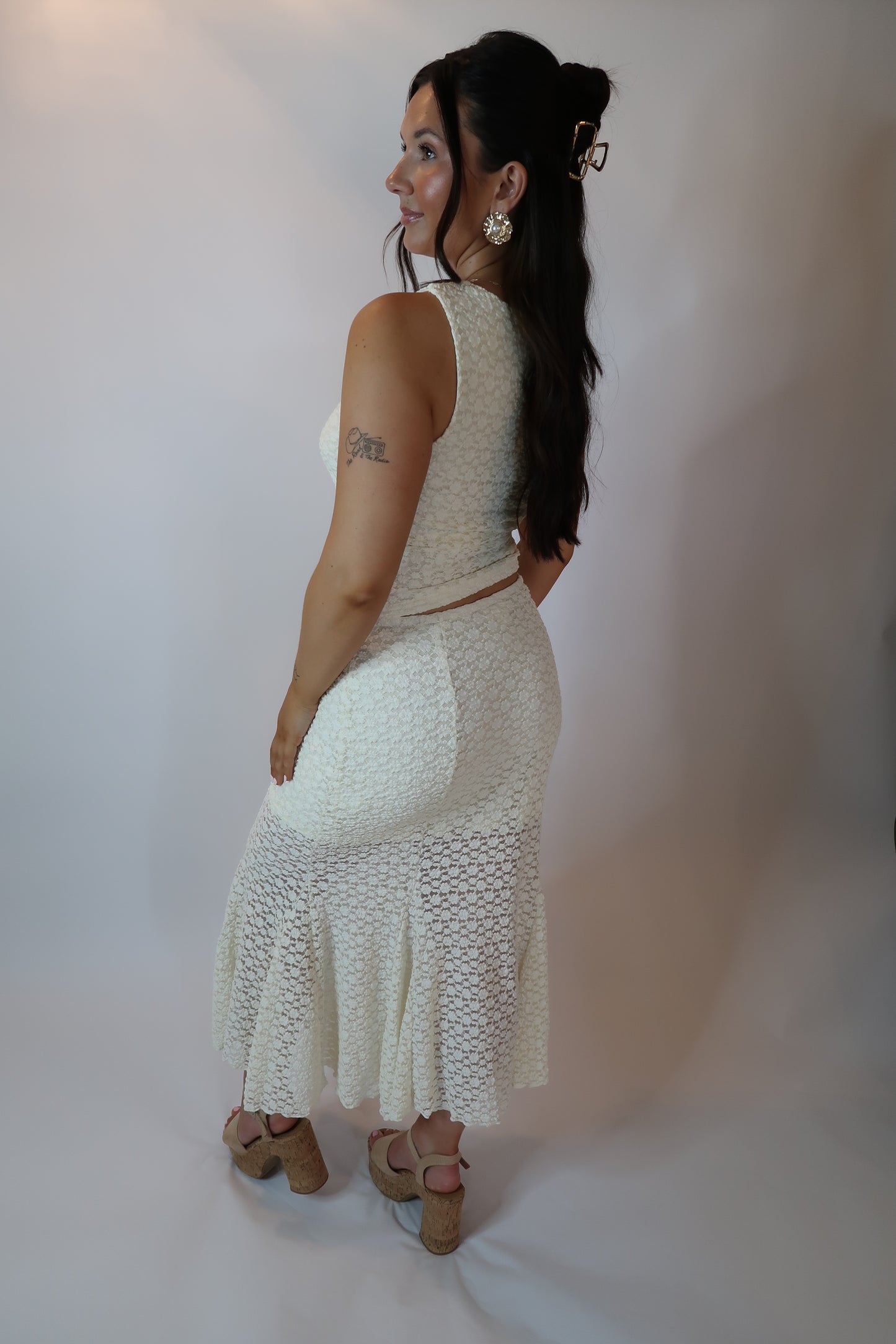 Amelia Lace Set - Ivory