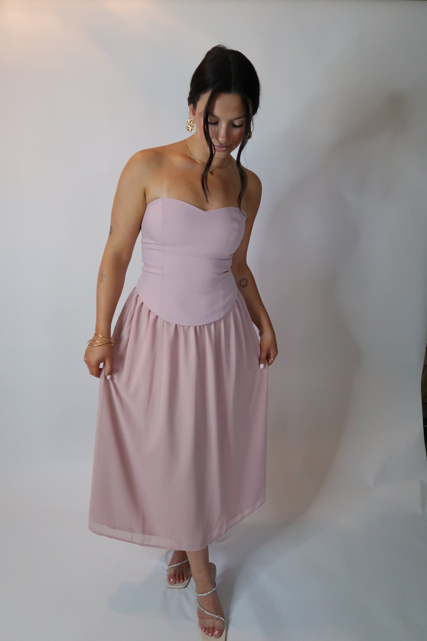 Cecelia Dress - Mauve