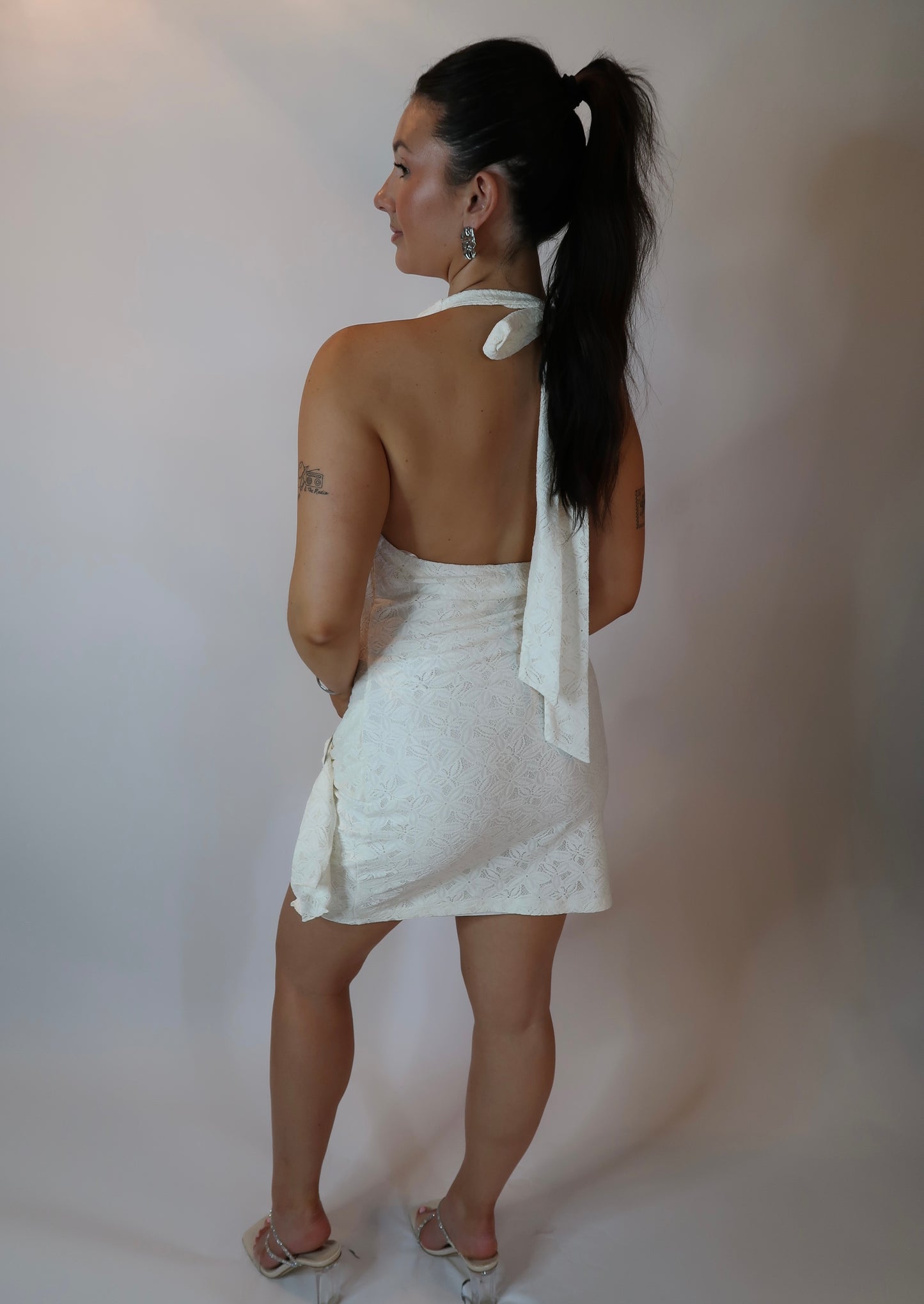 Alix Mini Dress - White
