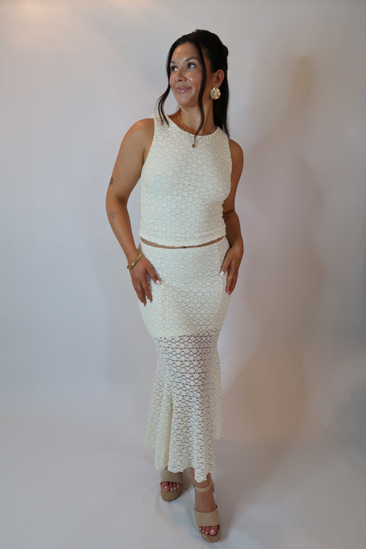 Amelia Lace Set - Ivory