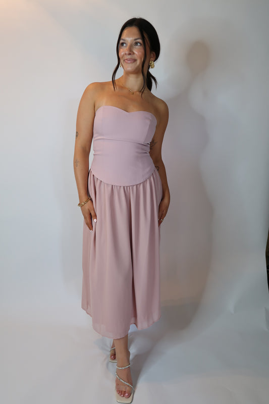 Cecelia Dress - Mauve