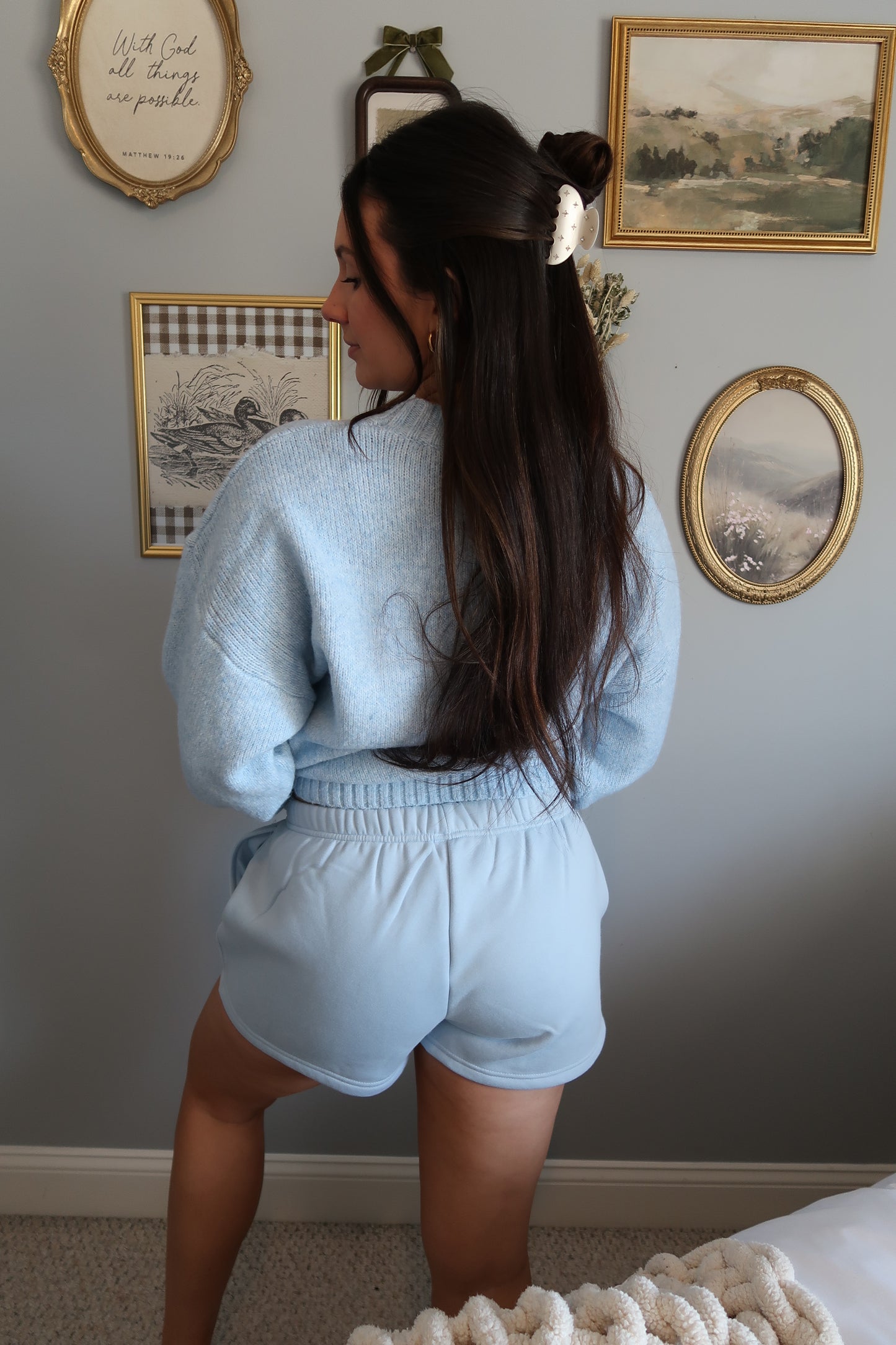 Summer Blues Shorts - Blue