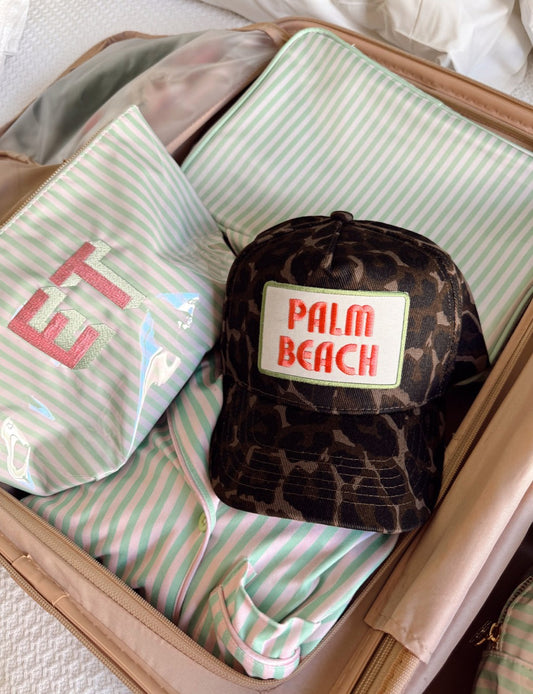 Palm Beach Hat - Leopard